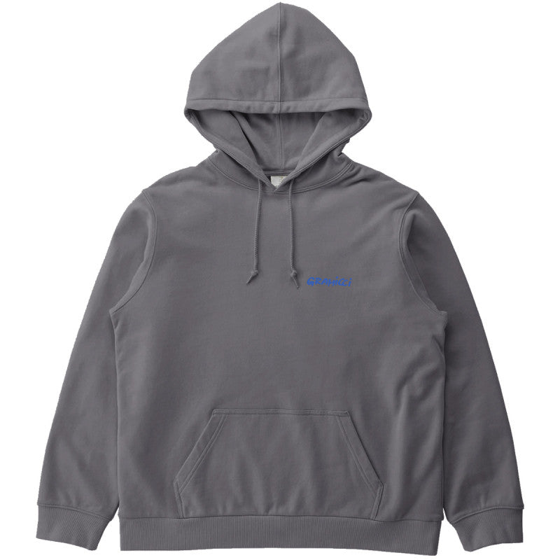 Gramicci Snail Hooded Sweater Charcoal Pigment