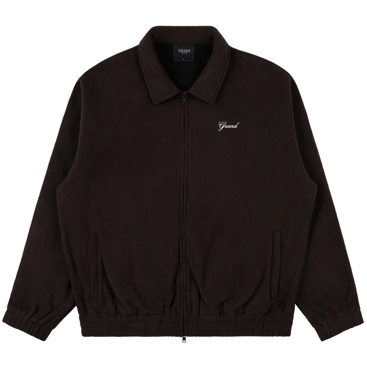 Grand Collection Polar Fleece Jacket Espresso