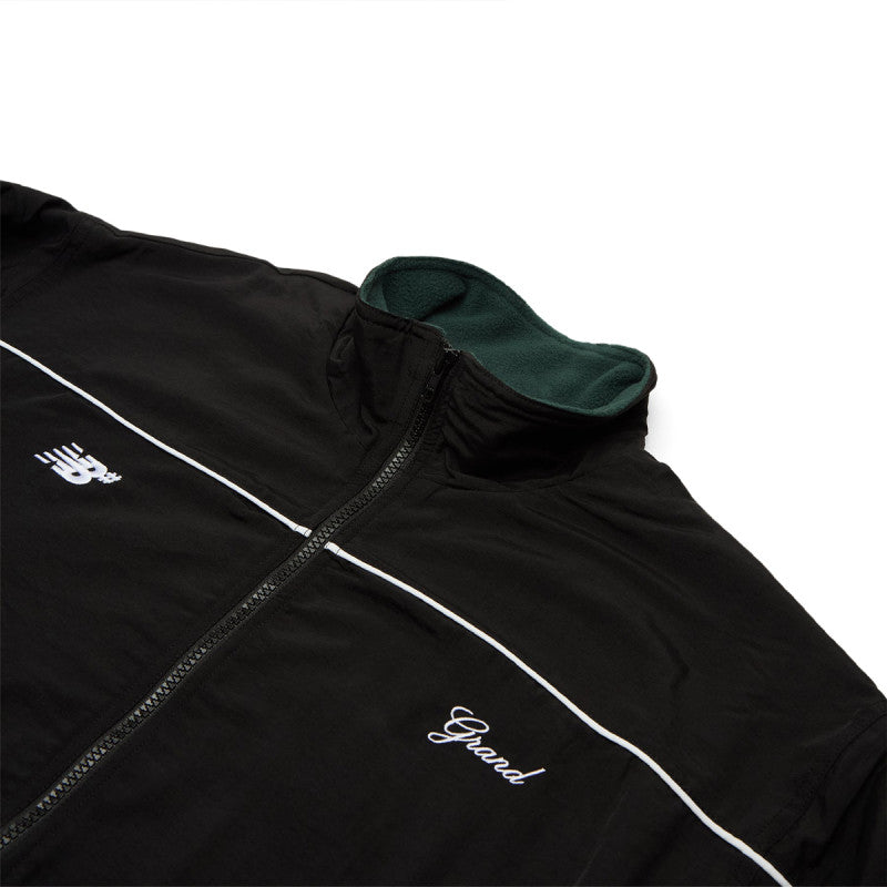 Grand Collection x New Balance Nylon/Polar Fleece Jacket Black/Forest
