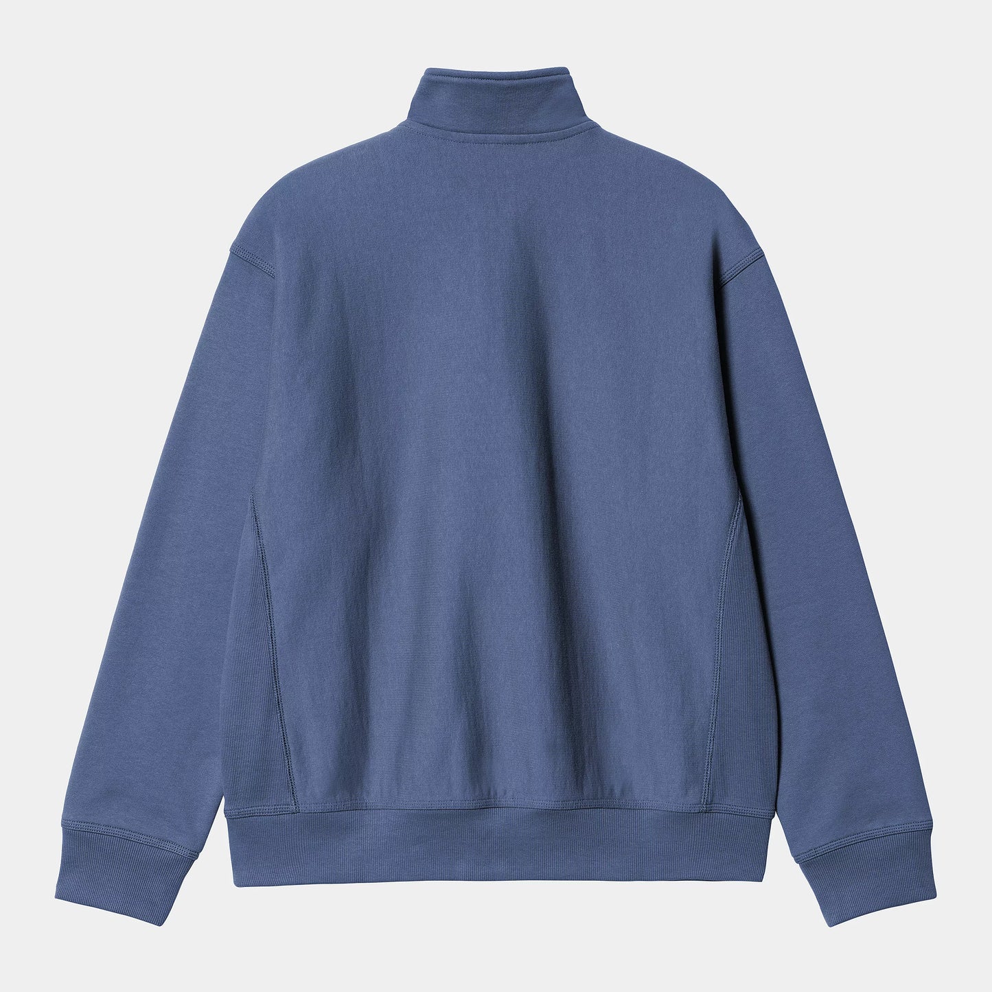 Carhartt WIP Half Zip American Script Sweater Blue Iris