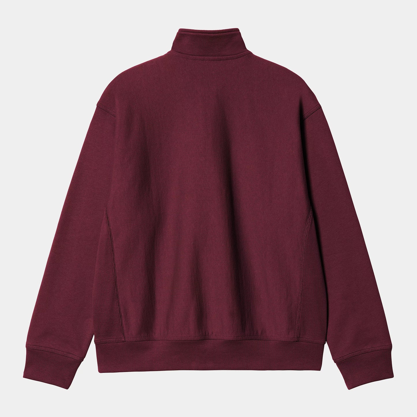 Carhartt WIP Half Zip American Script Sweater Malbec