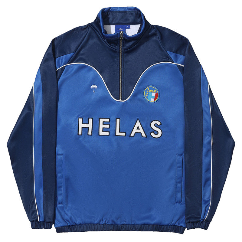 Helas Forza Quarter Zip Sweater Blue