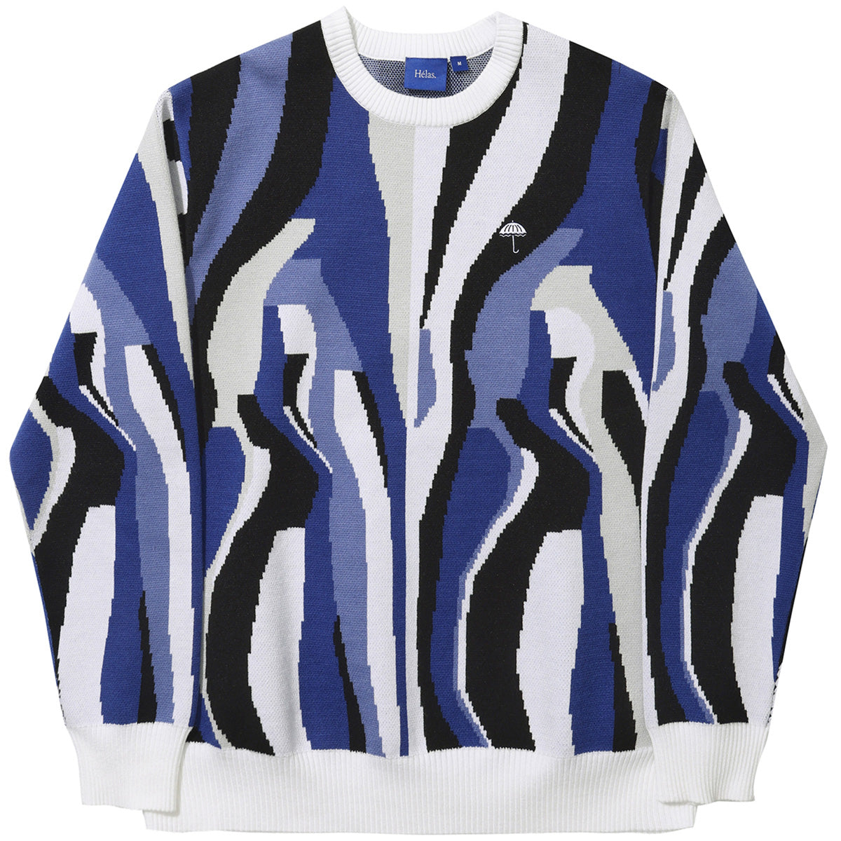 Helas Irreel Crewneck Knit Blue Multico