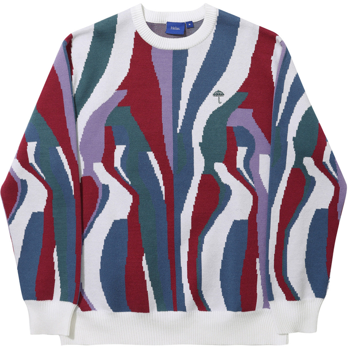 Helas Irreel Crewneck Knit Purple Multico