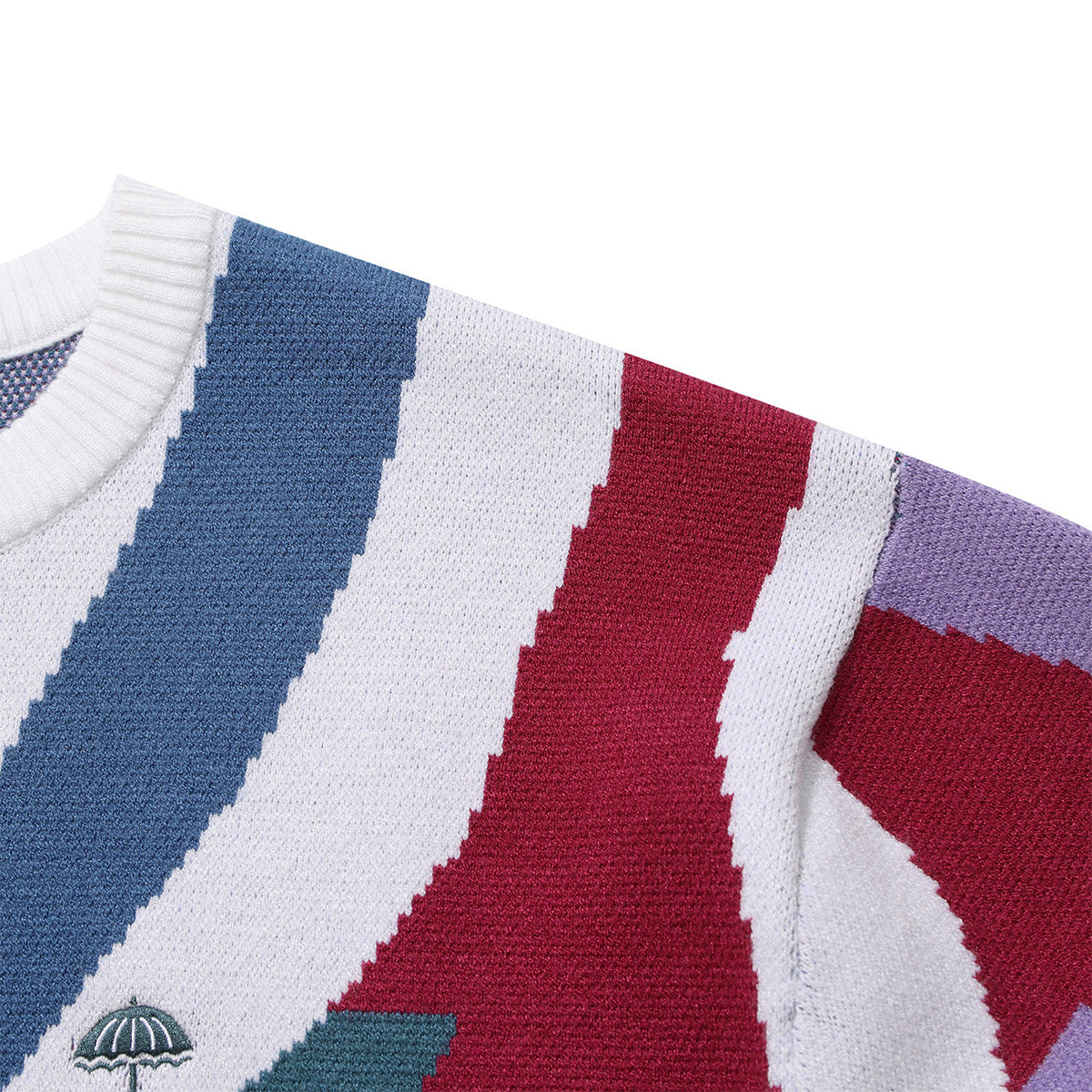 Helas Irreel Crewneck Knit Purple Multico