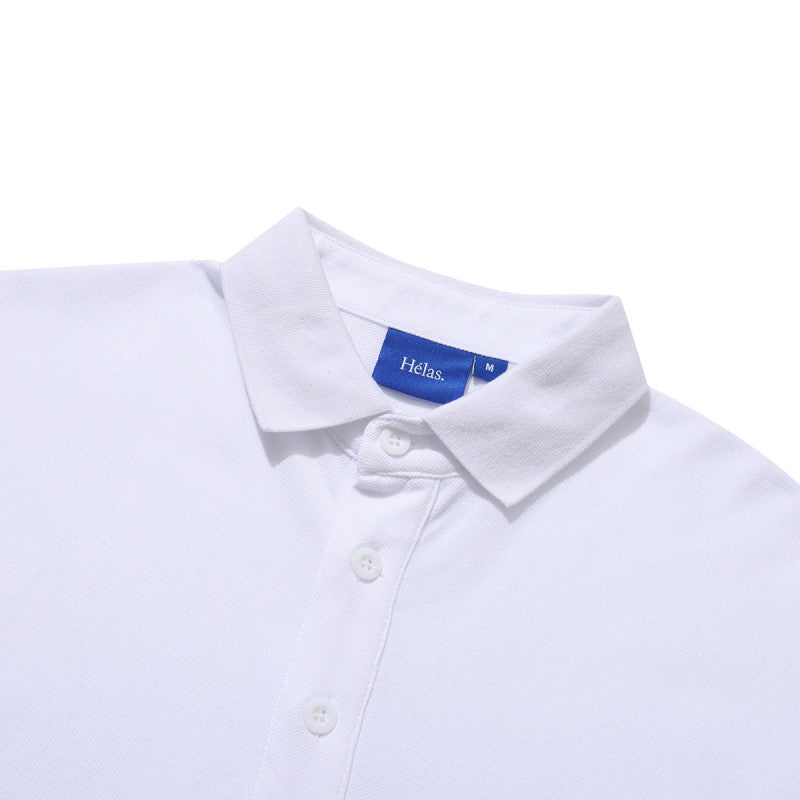 Helas Match Point Polo Pique White/Black