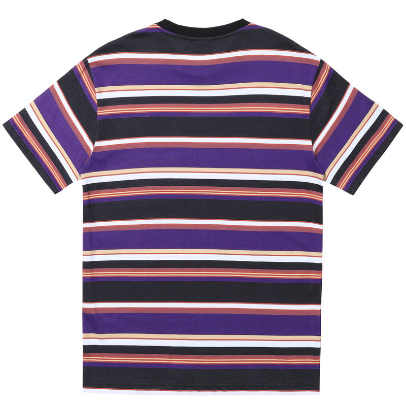 Helas Rayures T-Shirt Purple/Black