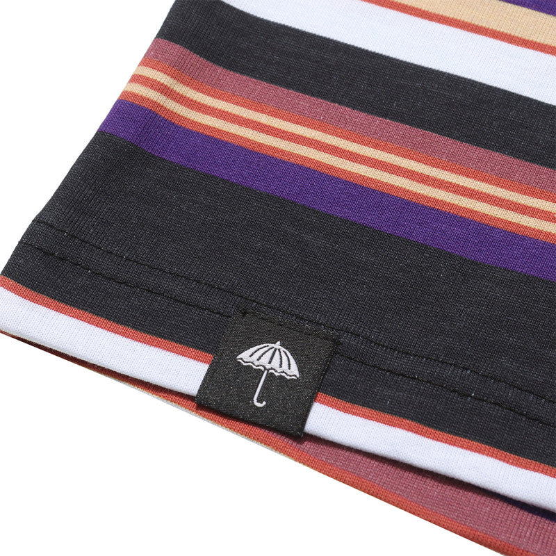 Helas Rayures T-Shirt Purple/Black