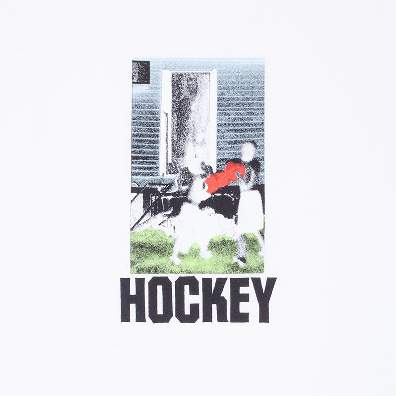Hockey Front Yard T-Shirt White