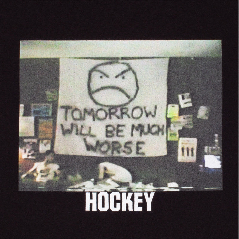 Hockey Much Worse T-Shirt Black