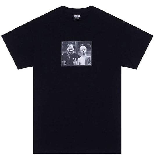 Hockey Peace Out T-Shirt Black