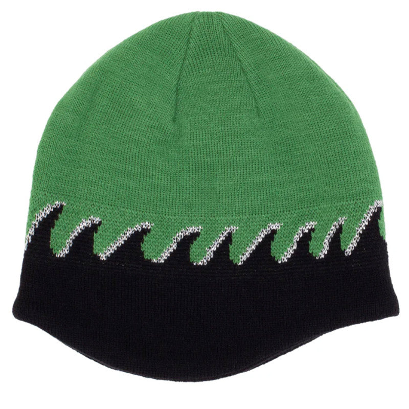 Hockey Saw Beanie Green