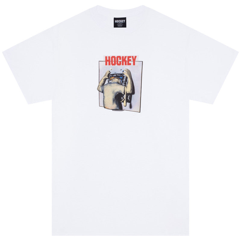 Hockey Screen Time T-shirt White