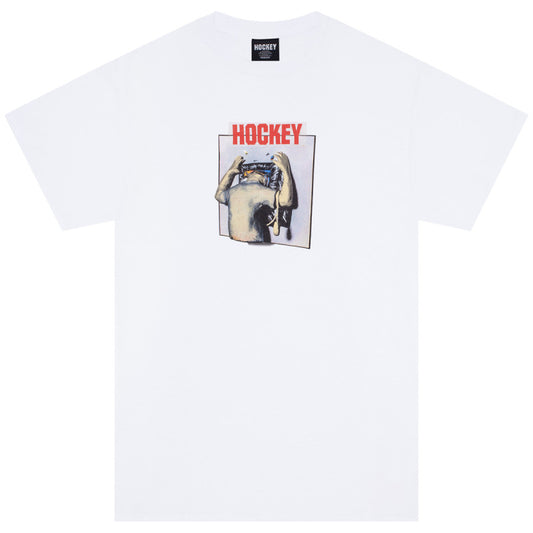 Hockey Screen Time T-shirt White