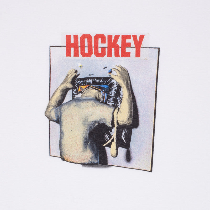 Hockey Screen Time T-shirt White