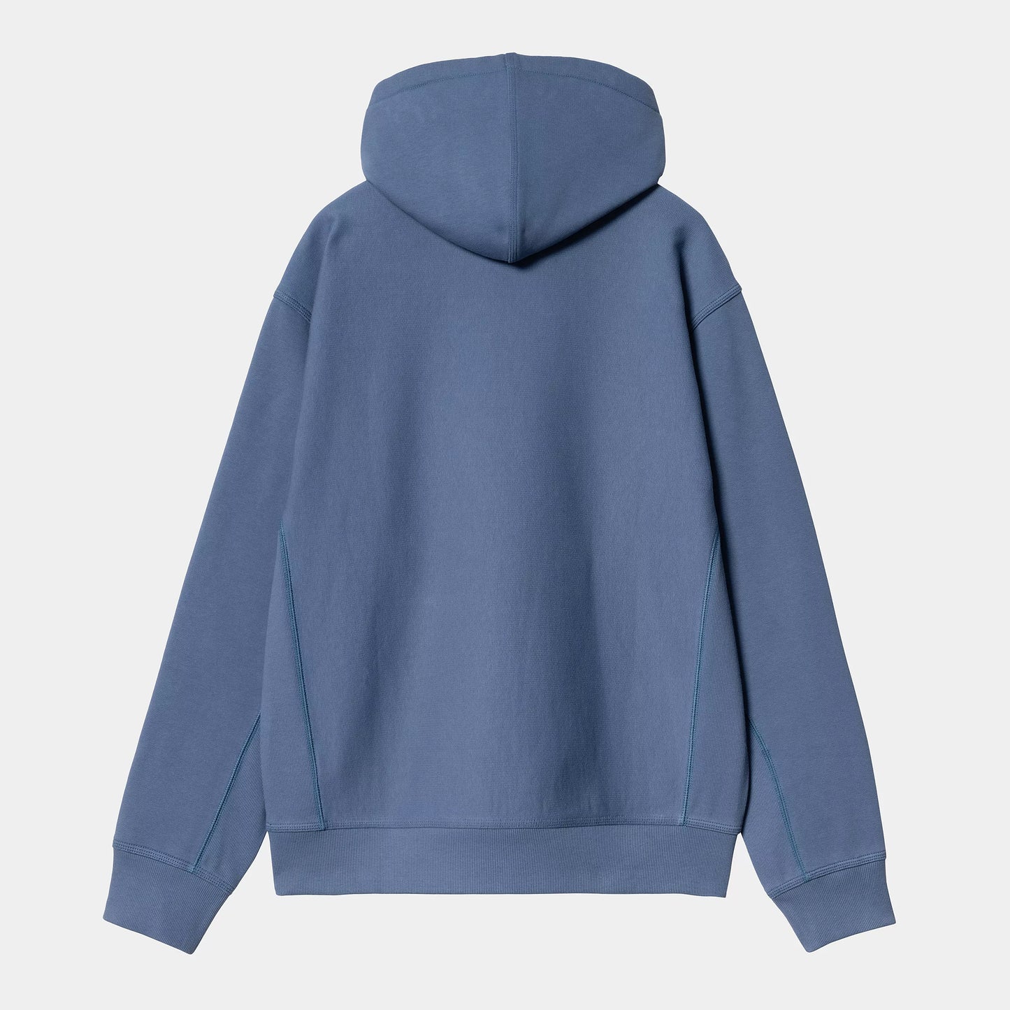 Carhartt WIP American Script Hooded Sweater Blue Iris