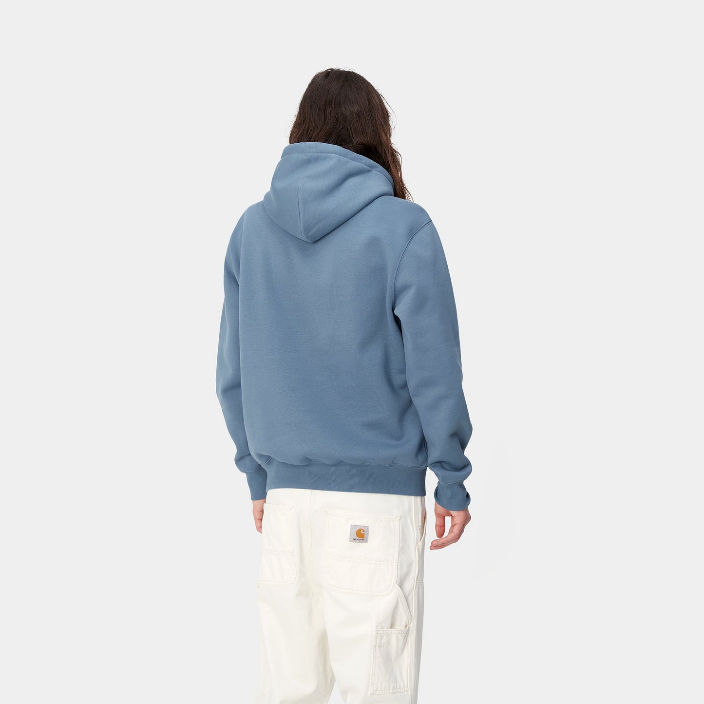 Carhartt WIP Hooded Sweater Sorrent/White