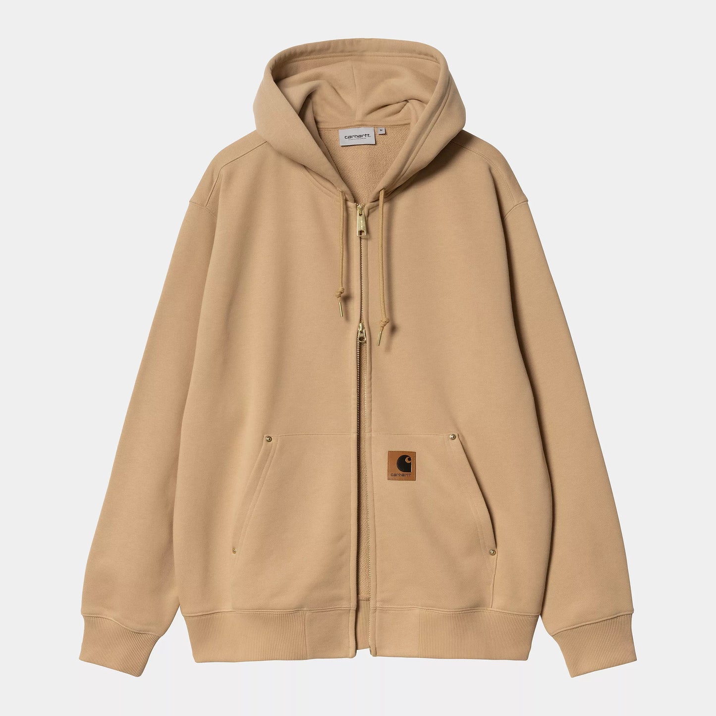 Carhartt WIP Hooded Eldon Sweat Jacket Dusty H Brown