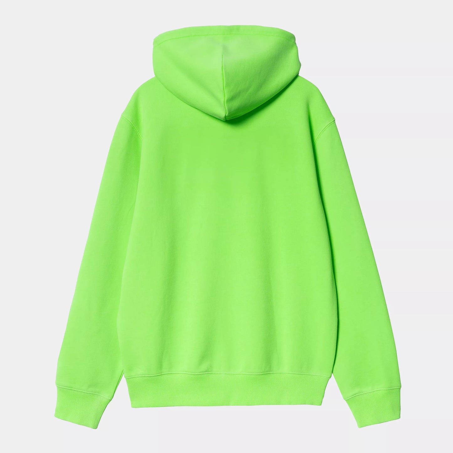 Carhartt WIP Industry Hooded Sweater Lumo Green Garment Dyed