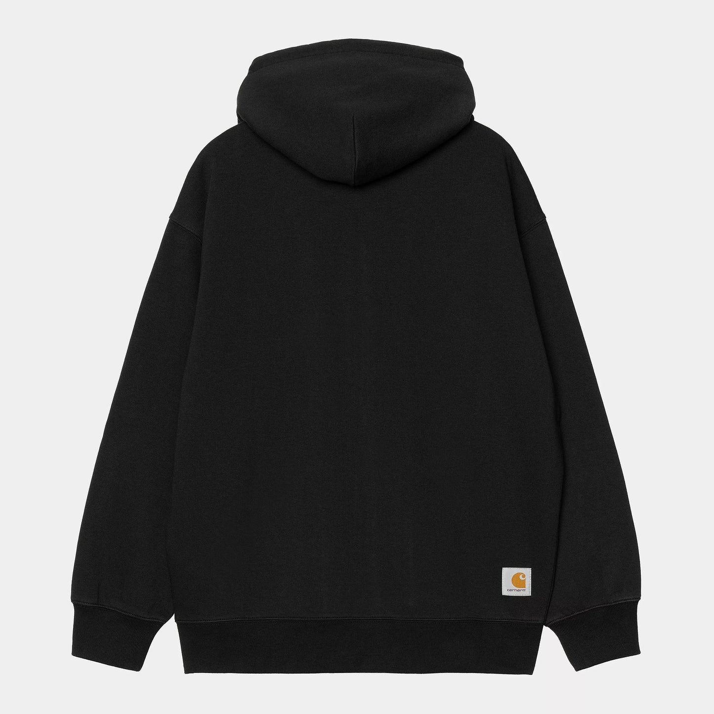 Carhartt WIP Hooded WIP Sweater Jacket Black Stone Washed