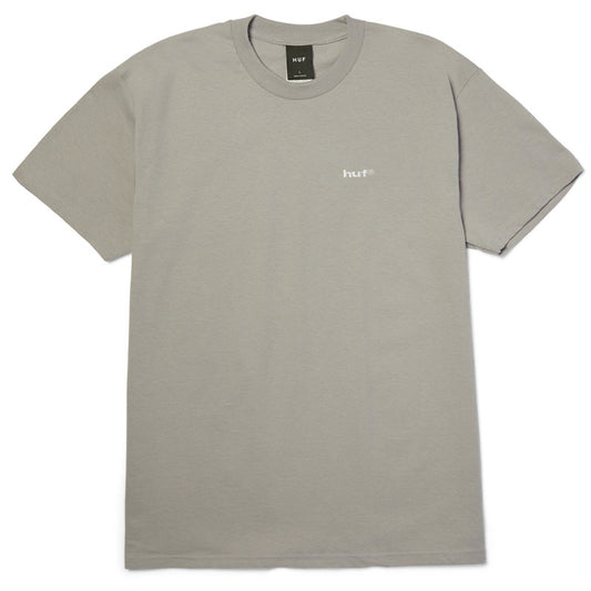 HUF 89 Embroidred T-Shirt Lilac Chalk/White