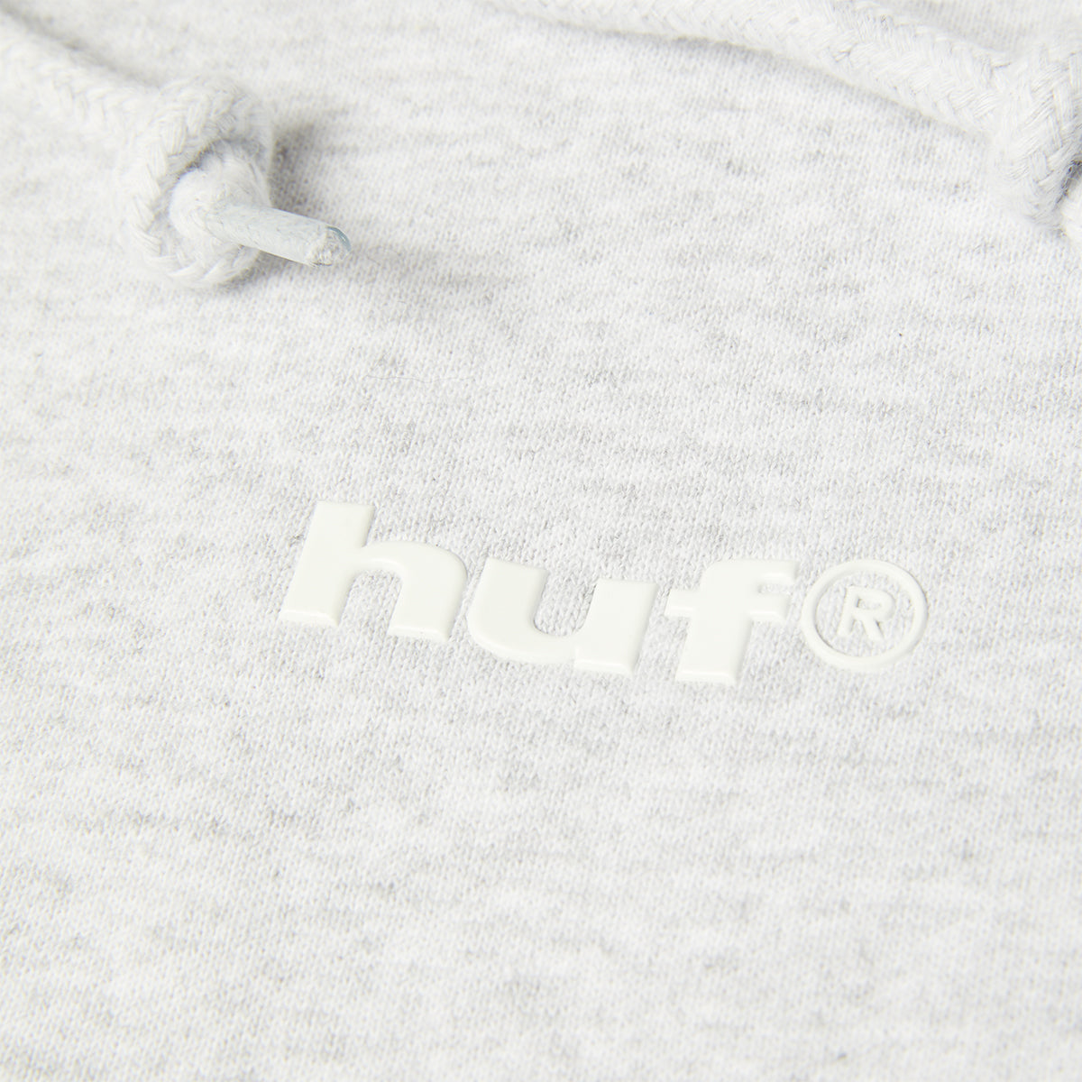 HUF 89 Full Zip Hooded Sweater Heather Grey
