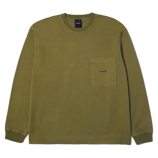 HUF 89 Heavyweight Longsleeve Knit Top Olive