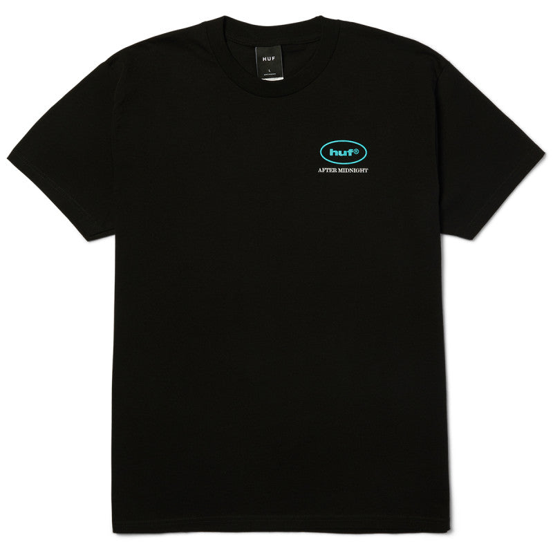 HUF After Midnight T-Shirt Black