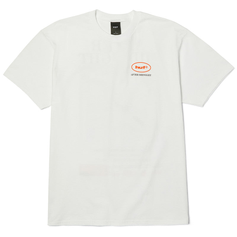 HUF After Midnight T-Shirt White