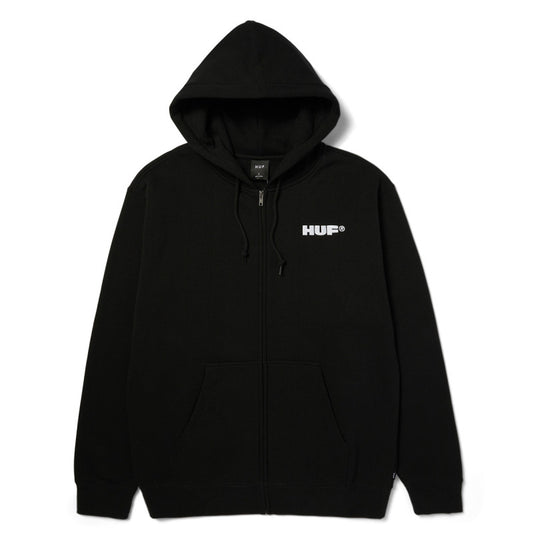 HUF All Caps Shell Jacket Black