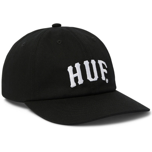 HUF Arch 6 Panel Cv Cap Black