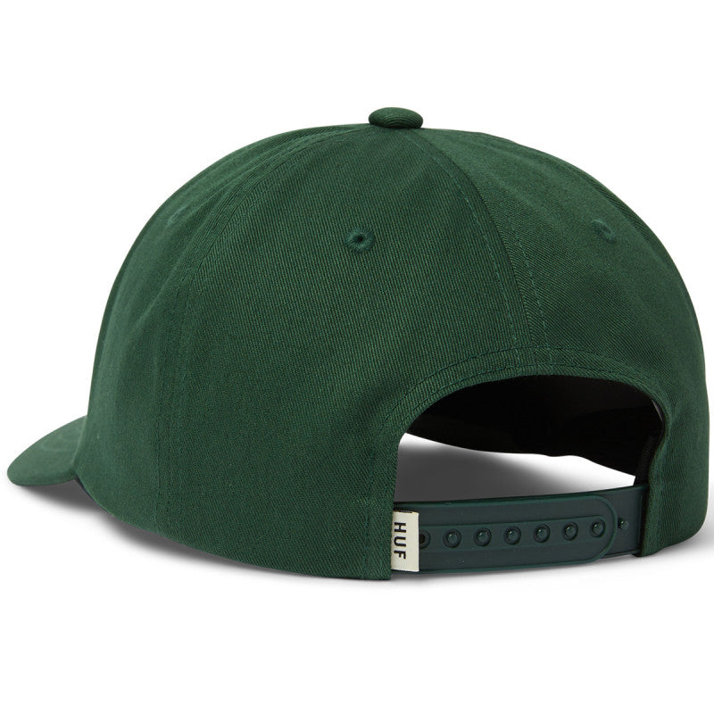 HUF Arch 6 Panel Cv Cap Forest Green