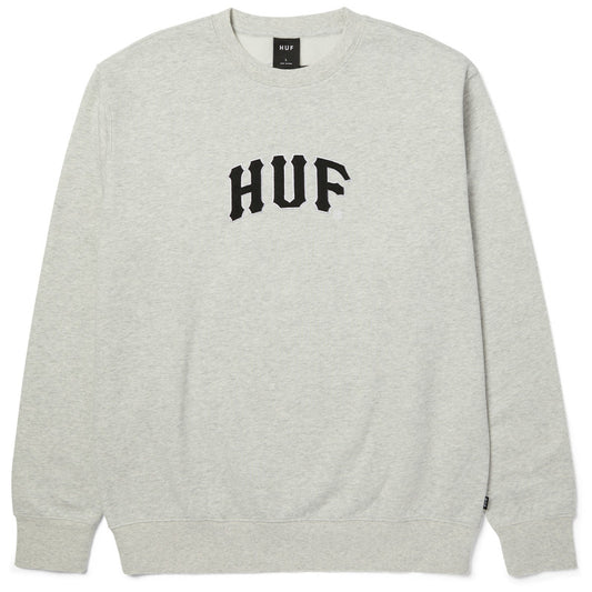 HUF Arch Applique Sweater Ash
