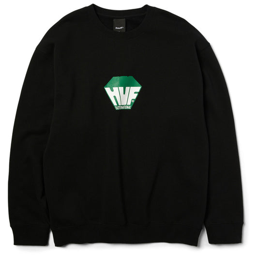 HUF Big Block Sweater Black
