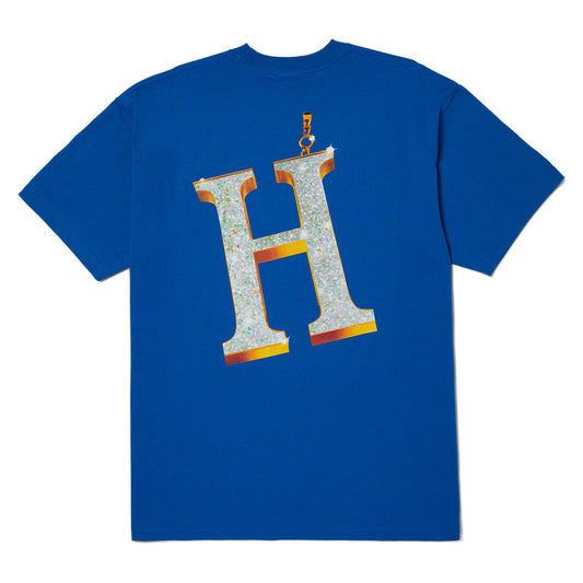 HUF Big H T-Shirt Cobalt Blue