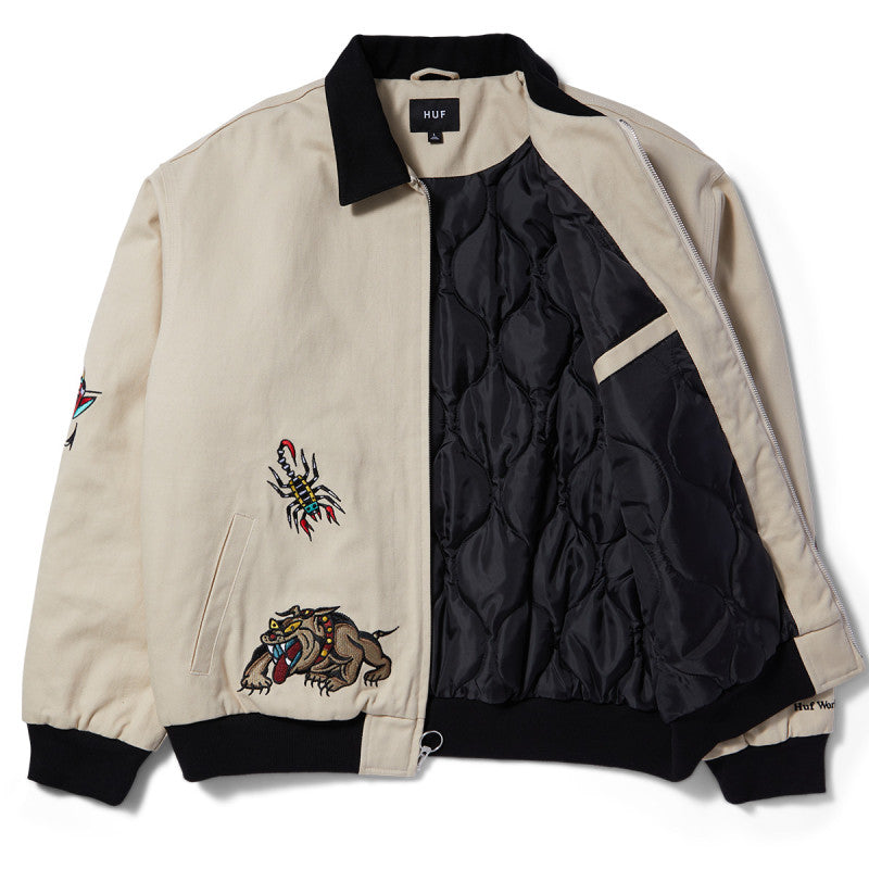 HUF Bledsoe Work Jacket Natural