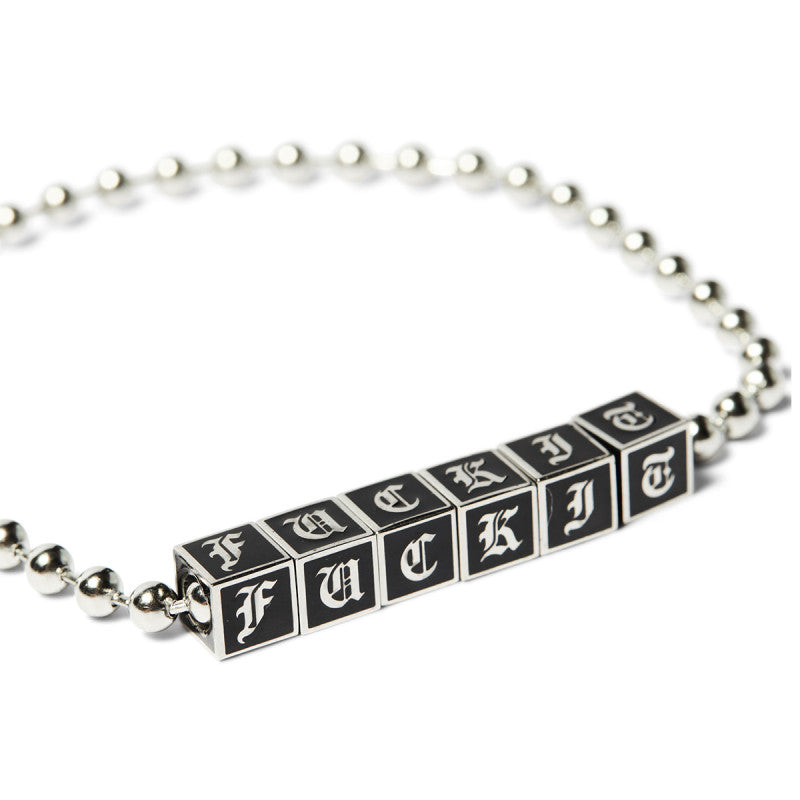 HUF Blocks Bracelet Silver