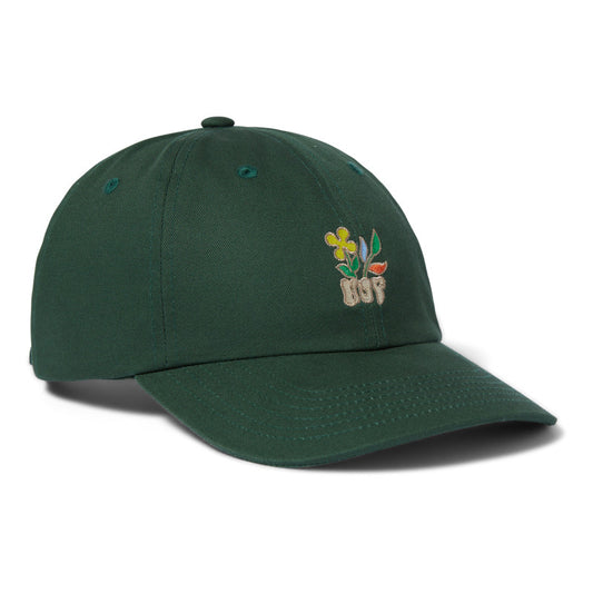 HUF Bloom Cv 6 Panel Hat Hunter Green