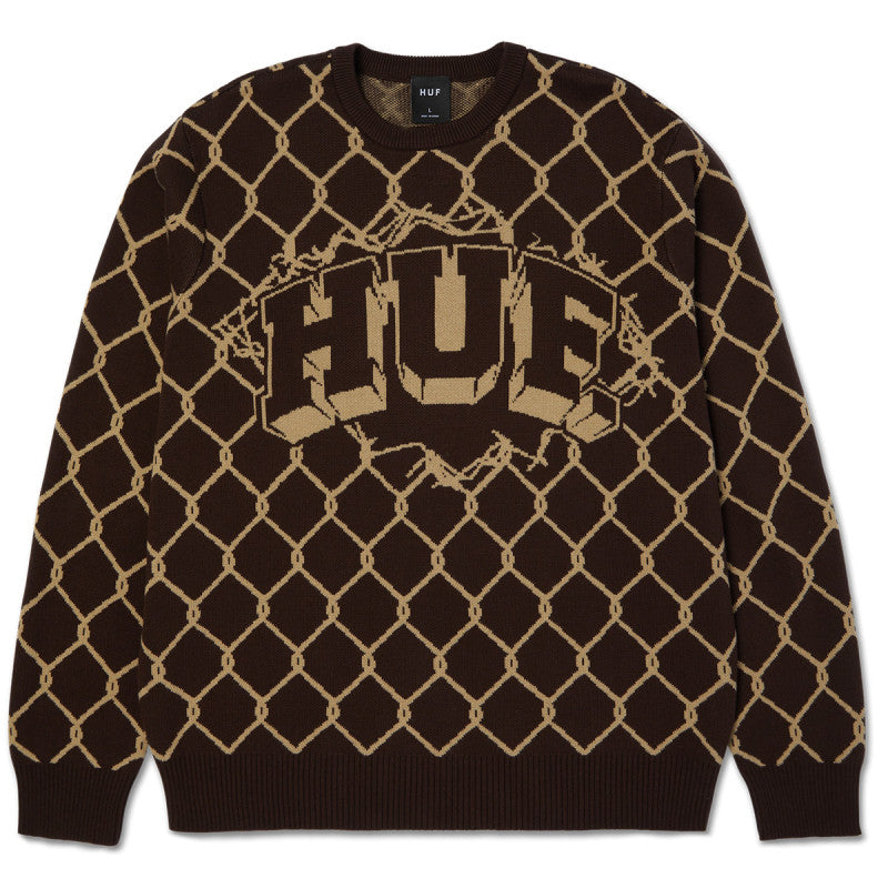 HUF Breakthrough Sweater Bison