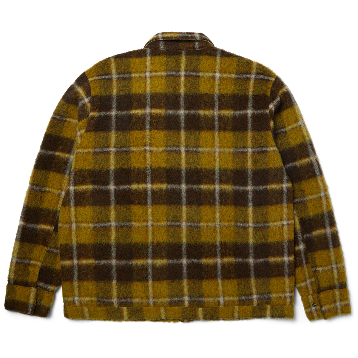 HUF Canton Plaid Jacket Brown