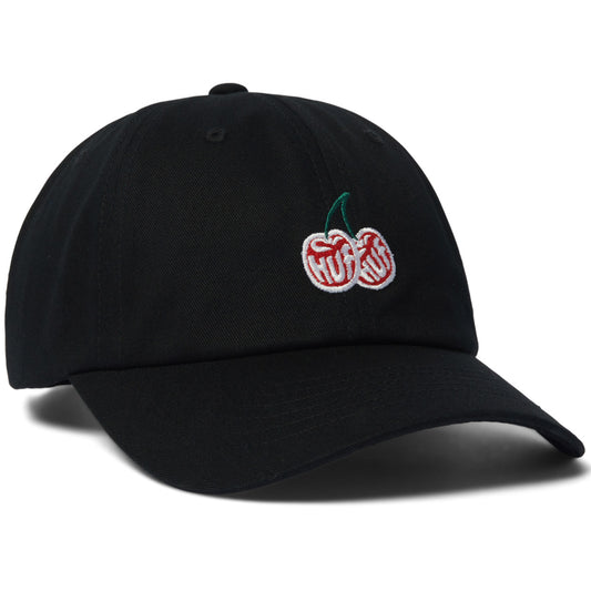 HUF Cherries 6 Panel CV Hat Black