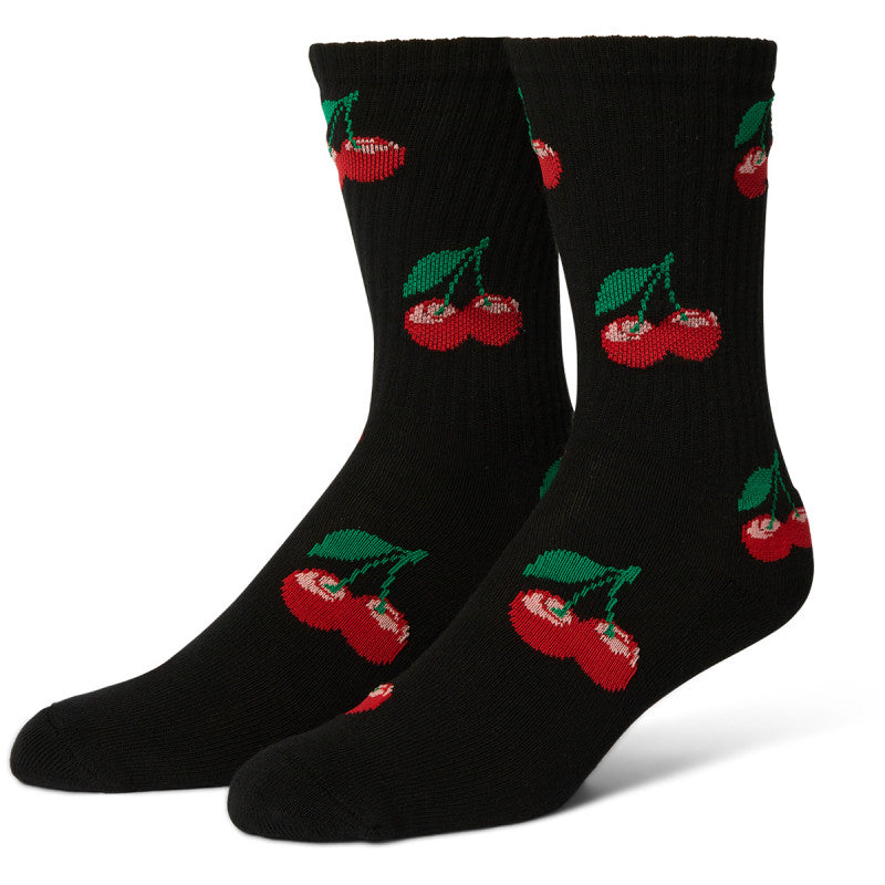 HUF Cherry Bomb Crew Sock Black