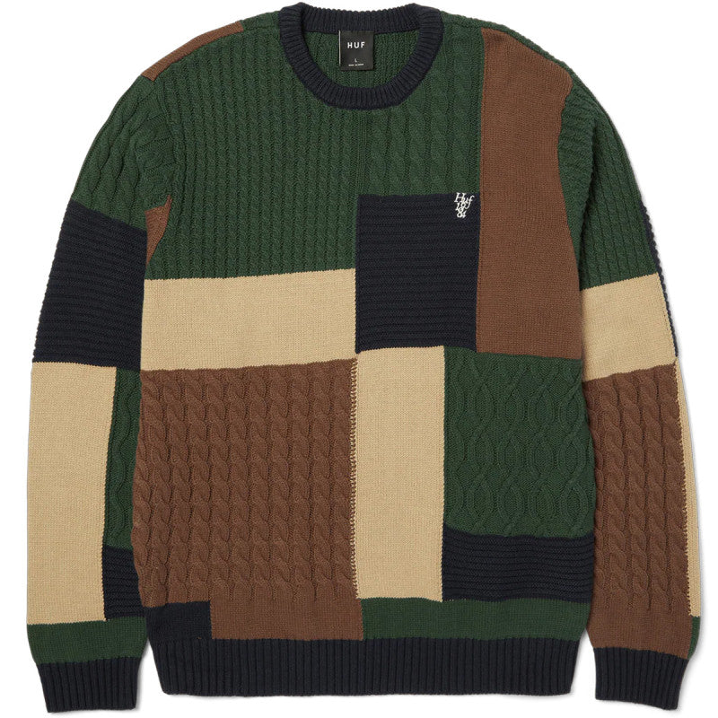 HUF Columbia Cable Knit Sweater