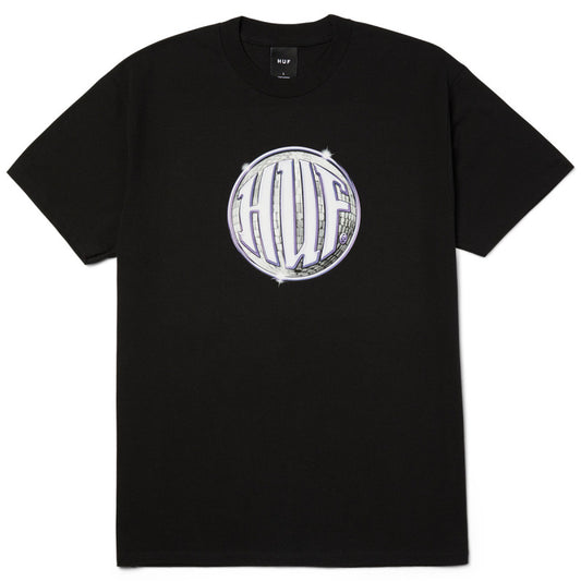 HUF D Zone T-Shirt Black