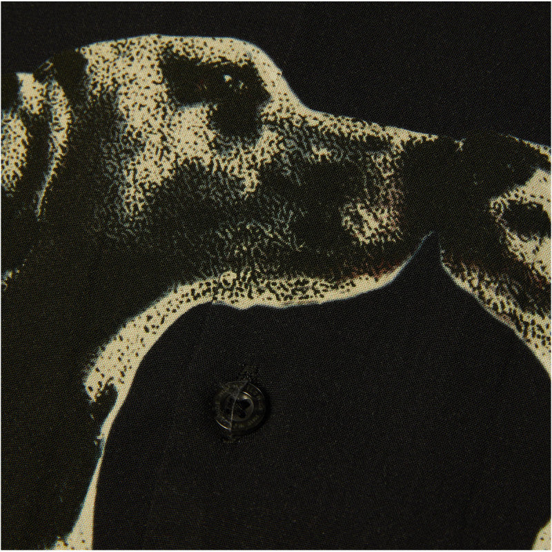 HUF Dogged Resort Shirt Black