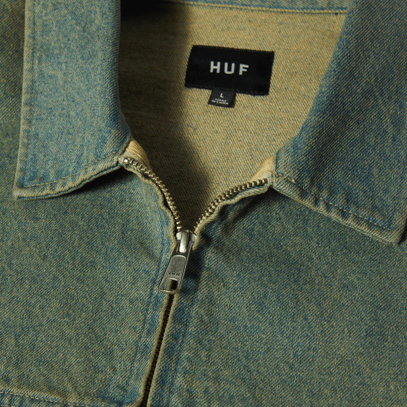 HUF Dresden Denim Work Jacket Indigo Earth