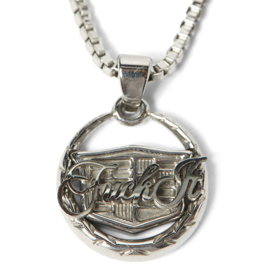 HUF Emblem Pendant Silver