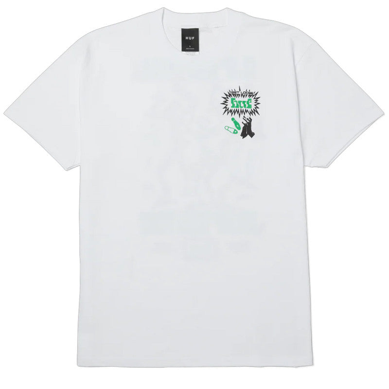 HUF Everybody Get Loose T-Shirt White