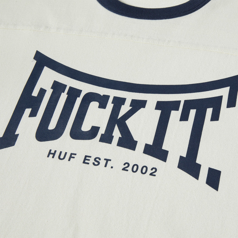 HUF Exeter Longsleeve Football Jersey Shirt Linen