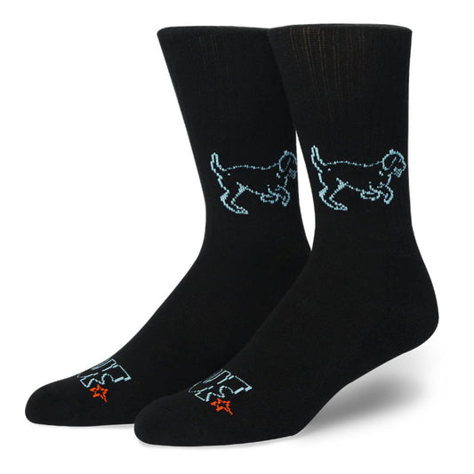 HUF Fetch Crew Sock Black